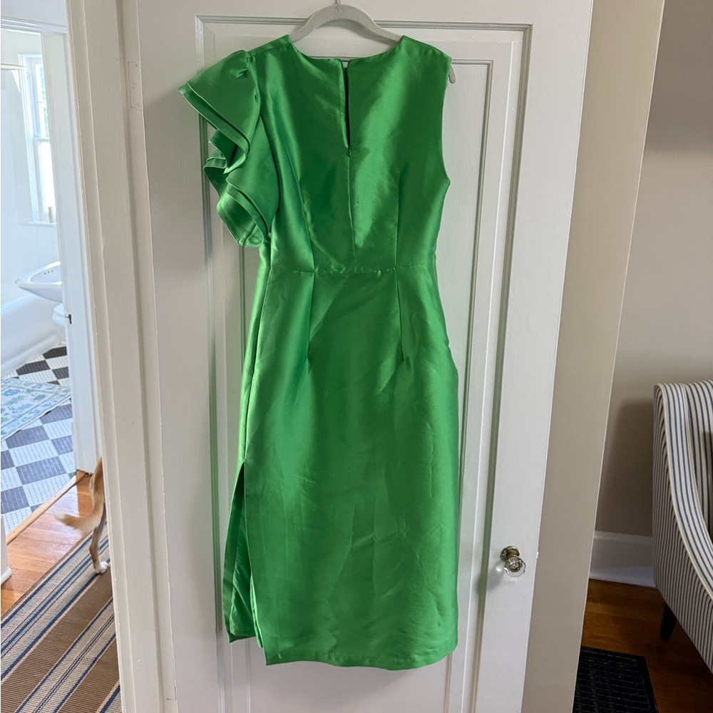 DESTREE Franz Ruffled-Detail Midi Dress - Picture 3 of 4